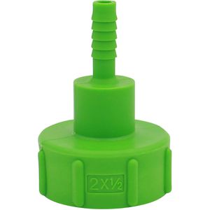 Graf IBC-Adapter 874739, aus Kunststoff, für S60x6 Gewinde, mit 1/2 Zoll Schlauchtülle
