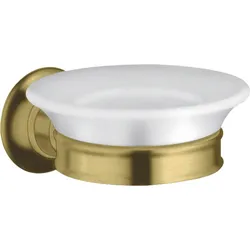 hansgrohe  AXOR Montreux Seifenschale, 42033950, Farbe: Brushed Brass