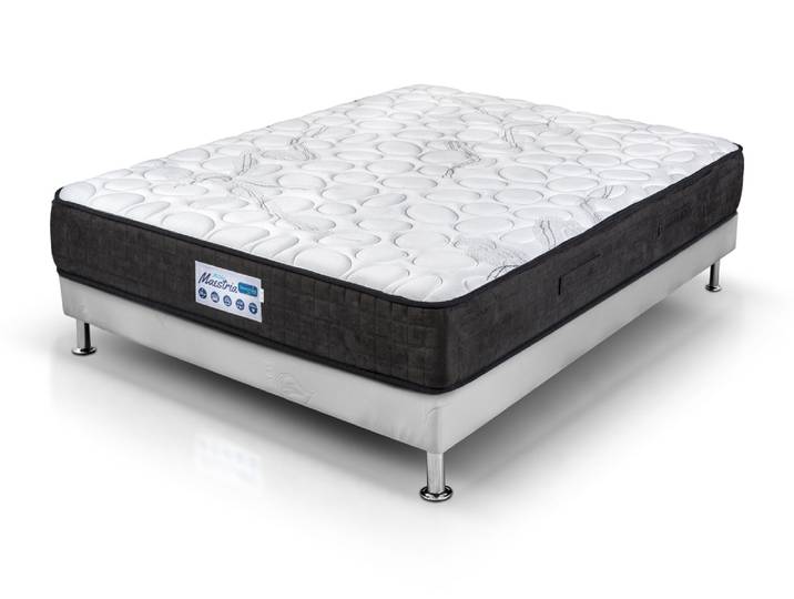 Matelas maestria + sommier tapissier elite Ensemble maestria - Basika