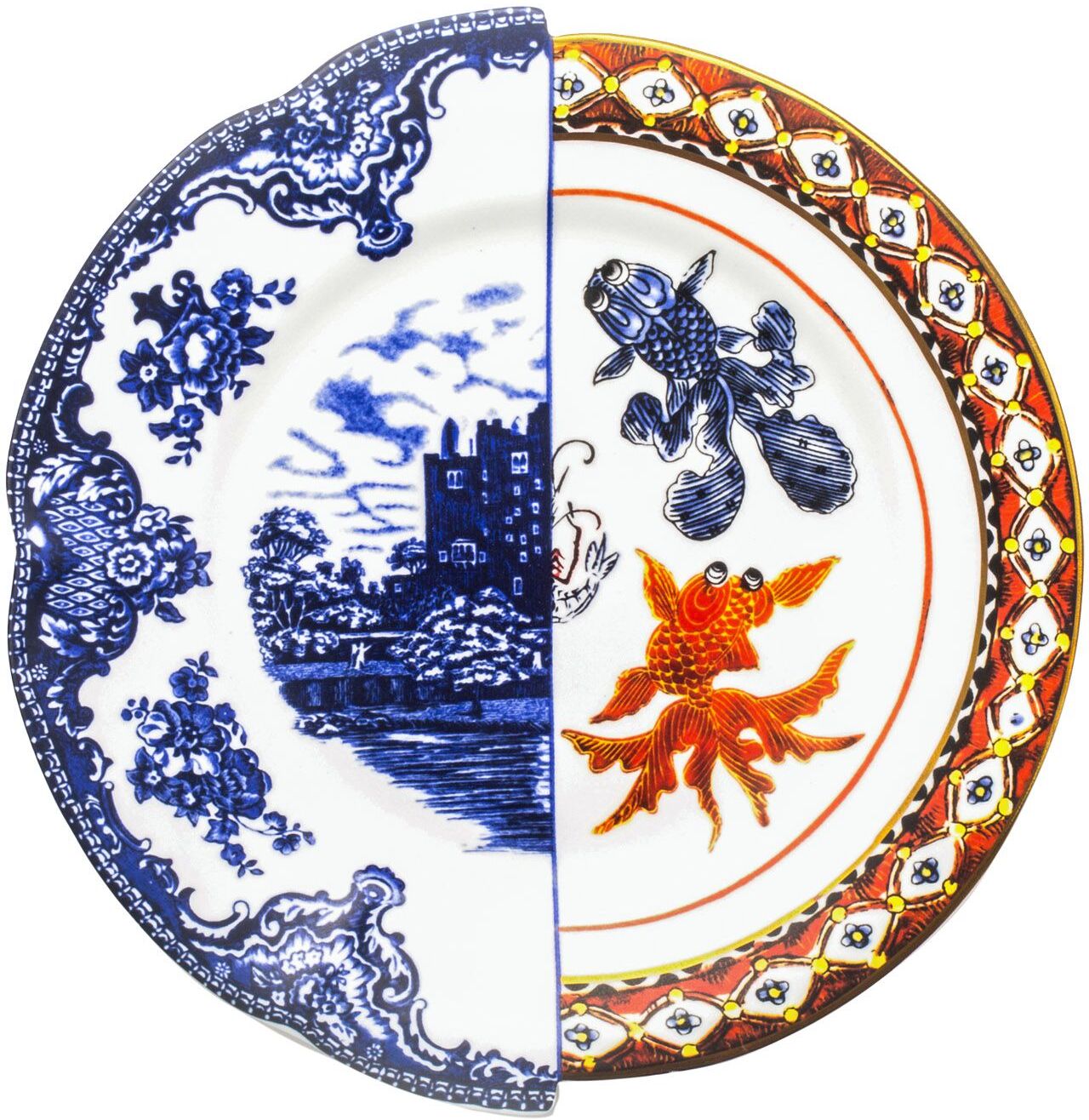 Seletti Plato Unisex Blanco -- Unisex