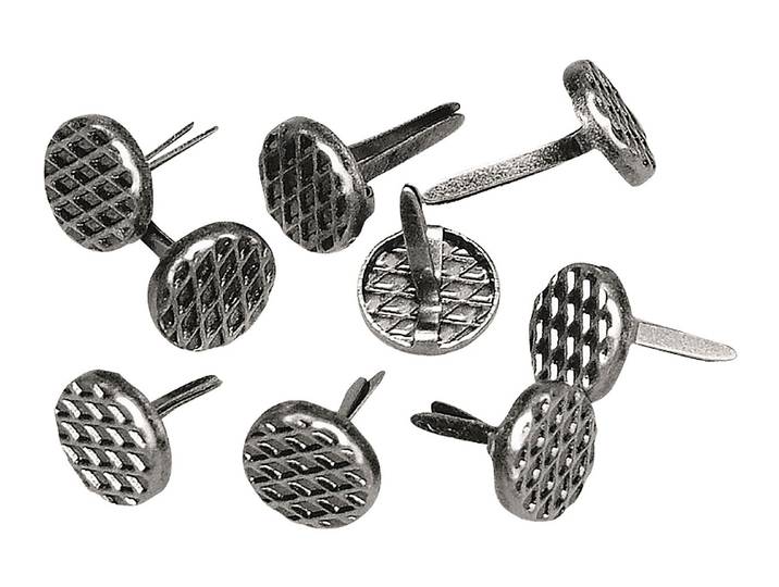 Rayher Brads Nagel Antikbraun ⌀ 8 mm 50 Stück