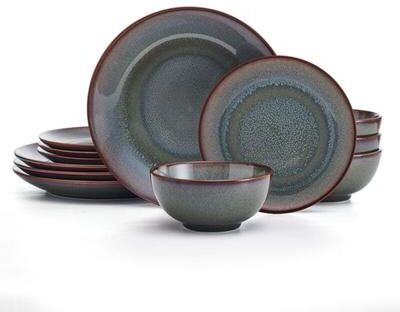 Pfaltzgraff Mackensie 12-Piece Dinnerware Set, Service for 4