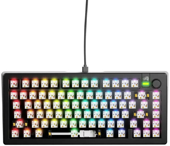 TECLADO GAMING GLORIOUS GMMK2 75 US BK