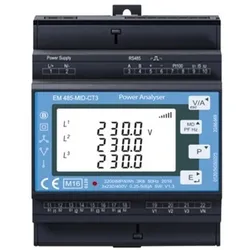 Janitza Electronic Messwandlerzähler EMD 485-CT3 #1401507