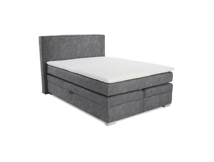 Boxspringbett ARABELLA 140 x 200 cm grau