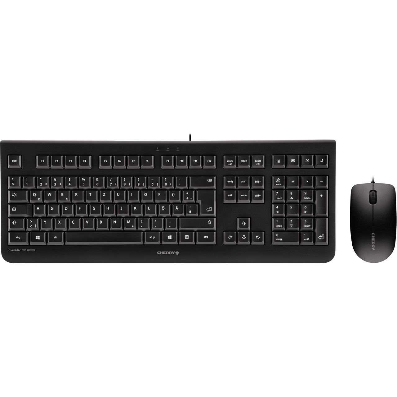 Cherry DC 2000 schwarz, USB, BE Layout (JD-0800BE-2)