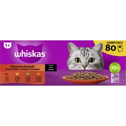 WHISKAS® Klassische Auswahl in Sauce Jumbo Pack