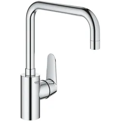GROHE Eurodisc Cosmopolitan 32259003 Einhand-Spültischbatterie, schwenkbarer hoher Auslauf, DN 15 Chrom