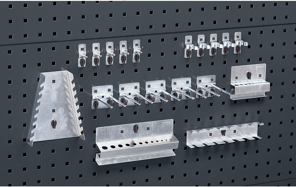 Werkzeughalter-Set, 19-teiliges Set, Set eurokraft pro