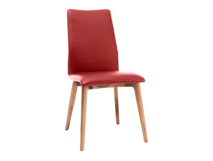 Stuhl Leni, Willisau, idea, rosso, Leder