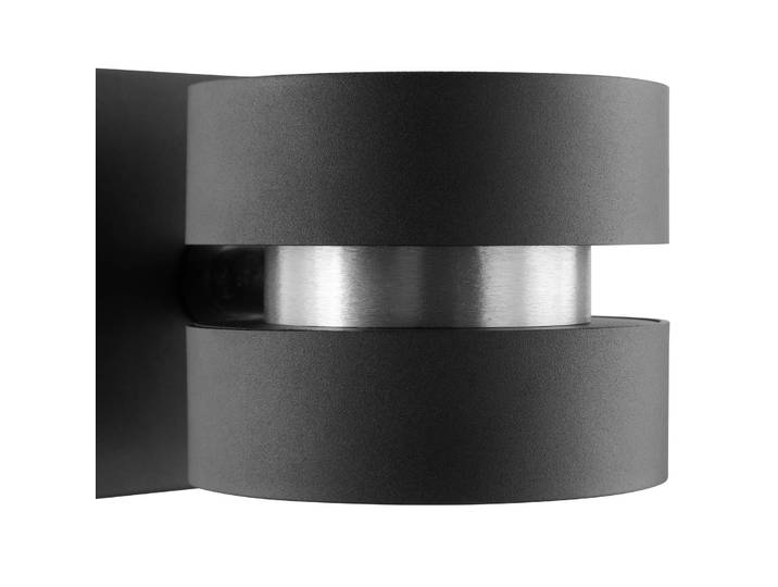 Brilliant Wandlampe Glow-Sphere, dimmbar, schwarz, für Wohn- / Esszimmer, Aluminium, Modern, LED Wandleuchte, Wandlampe Innen
