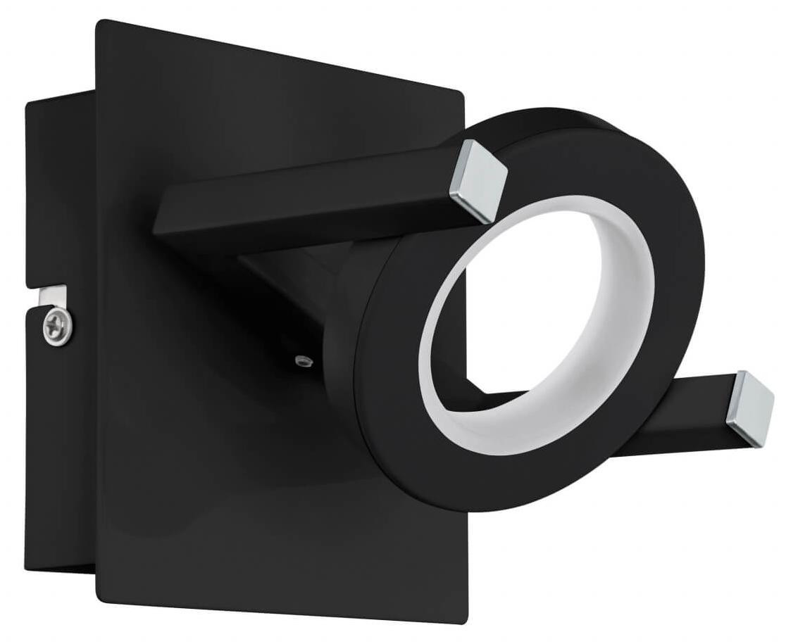 Eglo Trastanello Led wandspot zwart