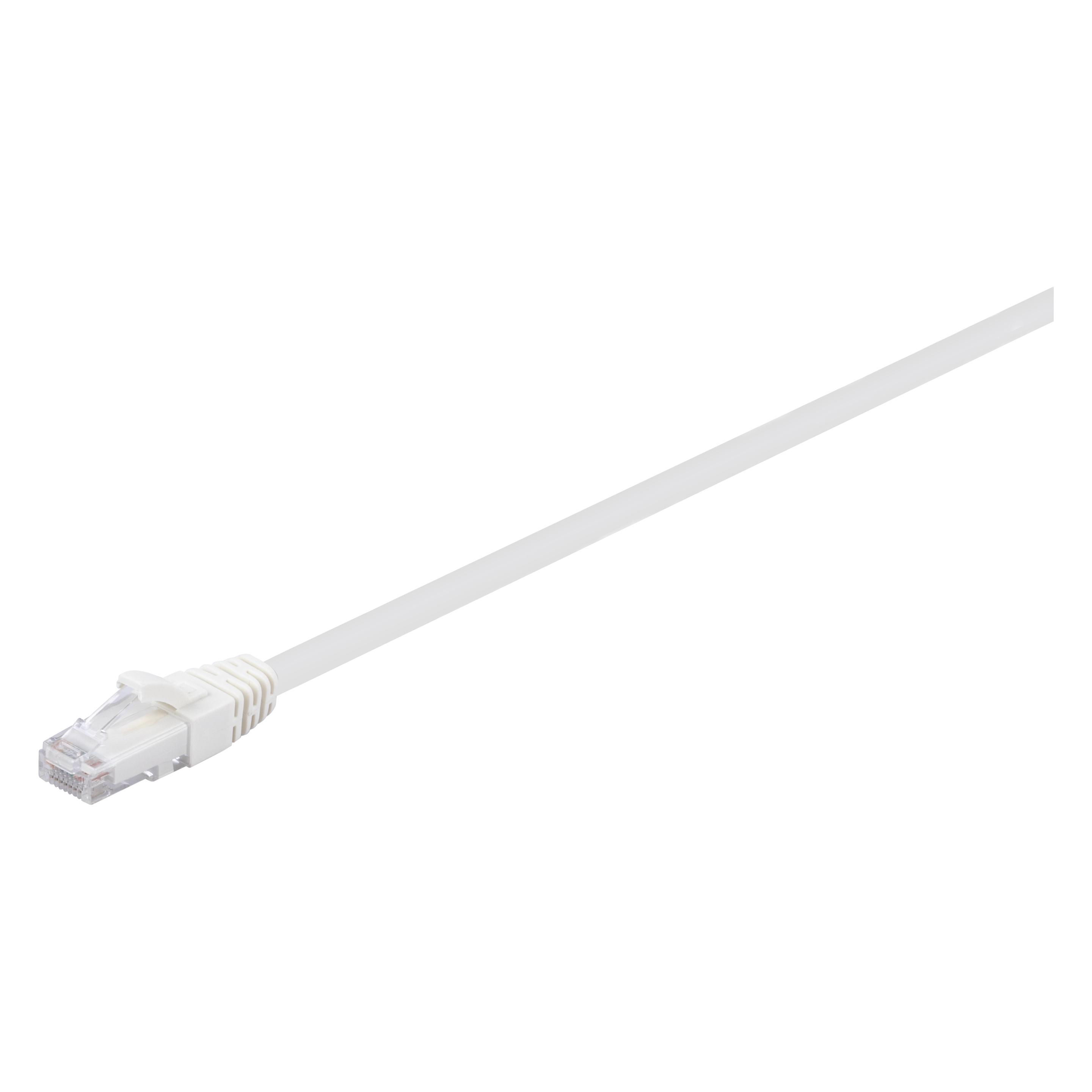 Fuj Tek CAT6A U/UTP Ethernet cable, 10 m, white (U/UTP, CAT6a, 10 m) (42052821)