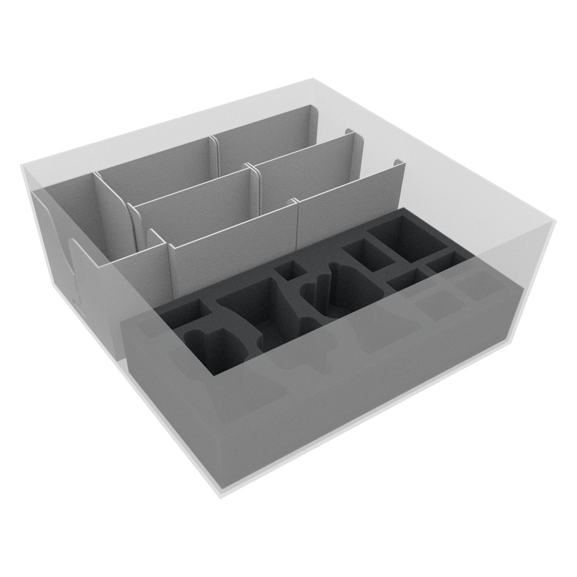 Feldherr DK01SET - Organizer + Schaumstoff-Set für Tainted Grail: Der Niedergang Avalons, Grundspielbox (Kunststoff, Schaumstoff) (DK01SET)