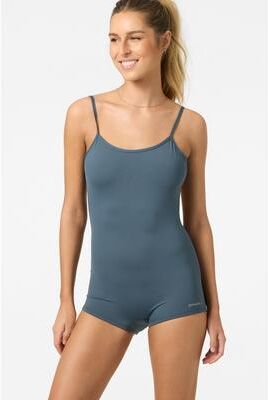 O'Neill s Performance Surf Shadow Bay One-Piece in Slate, Size Medium, Elastane/Polyamide