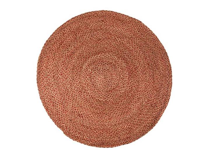 Tapis - VIVARAISE - Elliot - Marmelade (orange) - Ø 160 cm - 90% jute/10% coton