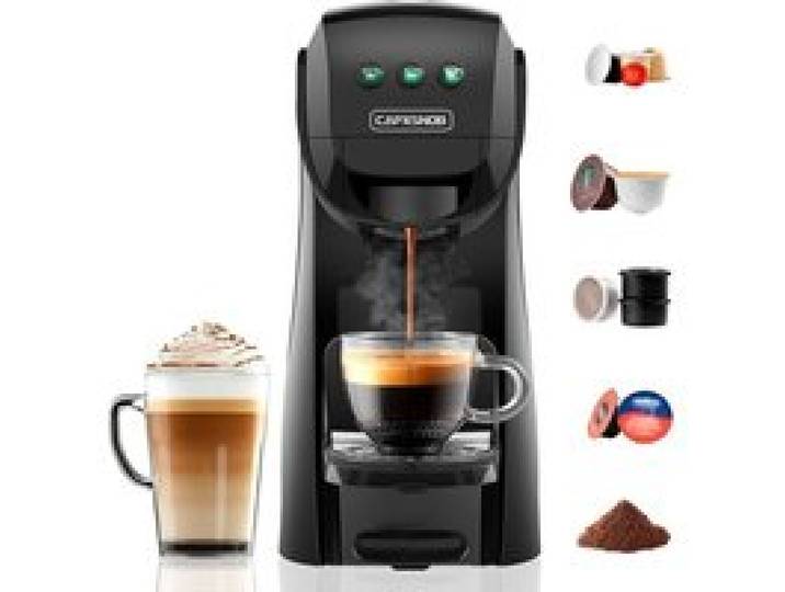 Warriors1 Cafetières Capsule 5En1 Pour Dolce Gusto Nespresso Lavazza A Modo Mio Fap Espresso Point Et Café Moulu 20Bar[CA56]