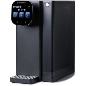 OsmoFresh Osmoseanlage Fusion Air, Auftisch, schwarz, mit 4,7 Liter Wassertank, Heißwasserfunktion, 7 Filterstufen