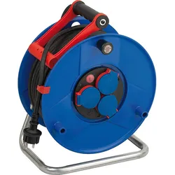 Kunststoff-Kabeltrommel Garant IP44, Kabellänge = 40m, d=290mm brennenstuhl