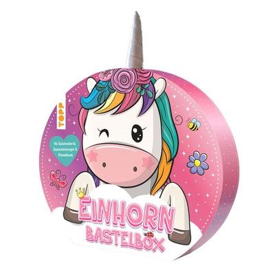Einhorn-Bastelbox. Mit Anleitungen, Bastelmaterial und Mitmachbuch