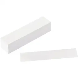 Papierstreifen, individuell beschriftbar, weiß, 500x12mm, 100/VE