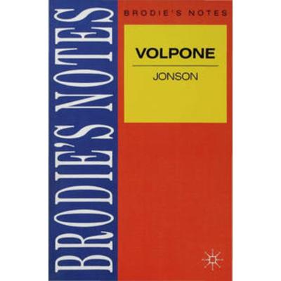 Jonson: Volpone, Taschenbuch von Ray Wilkinson, Macmillan Education Elt, 978-0-333-58131-5