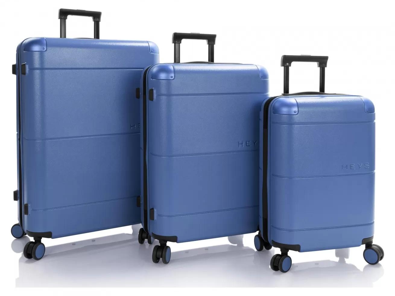 Heys Zen - 4-Rollen-Trolley Set 3tlg. erw. (royal blue)