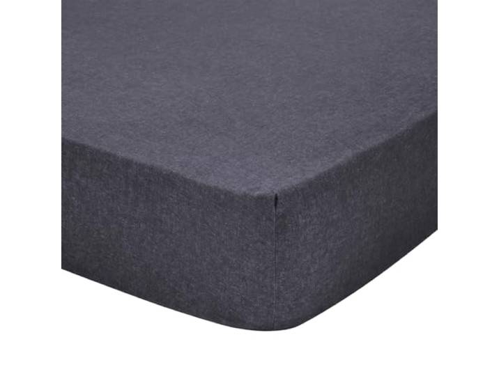Drap Housse\, Frisson Anthracite\, 200x200 Bonnet 30\, Essix