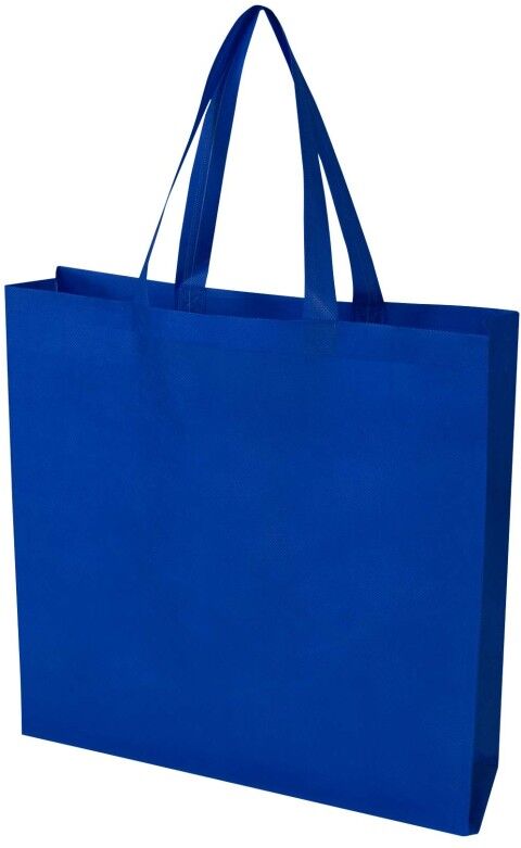 Sac shopping à soufflet personnalisable 12 L EcoSeal Bleu Royal