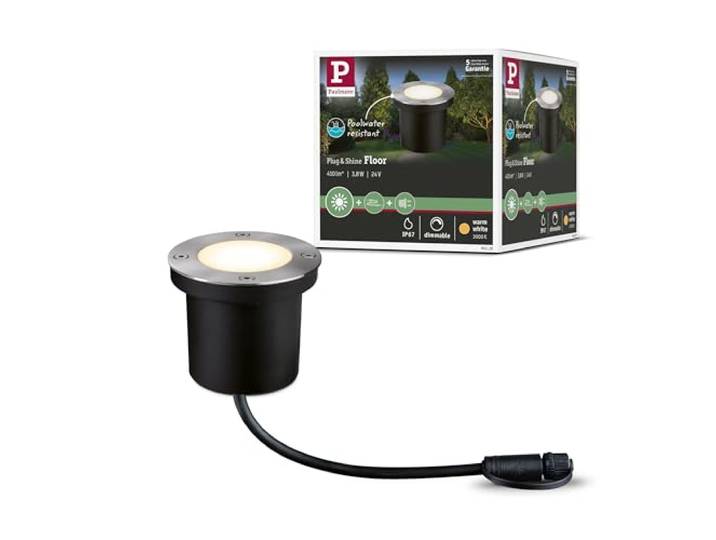 Paulmann Plug & Shine LED Bodeneinbauleuchte Floor 3000K