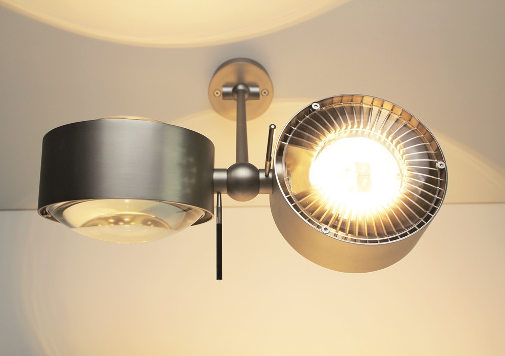 Top Light LED-Deckenleuchte PUK MAXX WING TWIN 80cm Nickel matt 2-39803 4251349314341