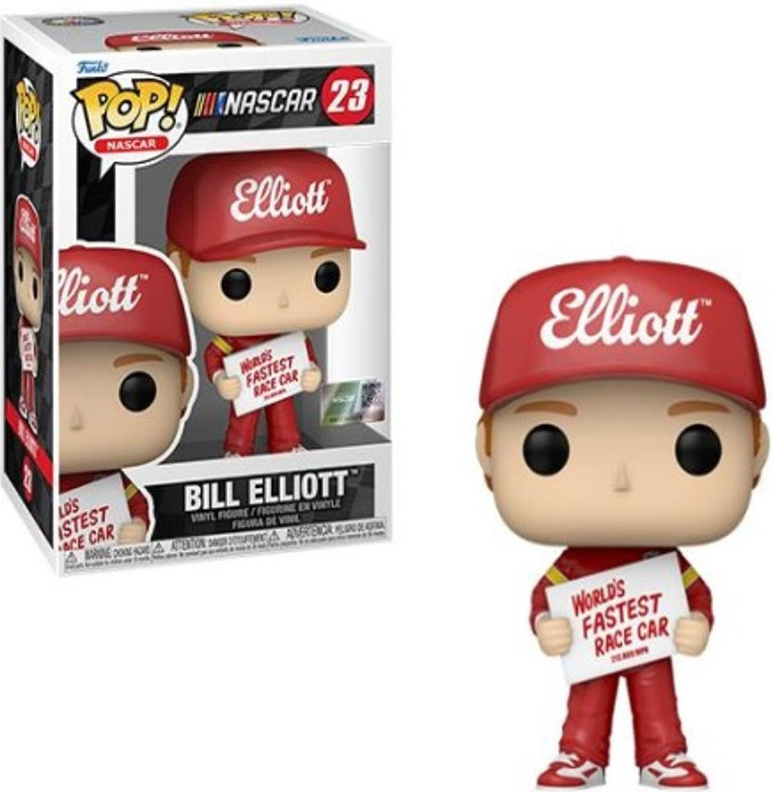 Funko POP! Nascar Bill Elliott nummer 23 figuur