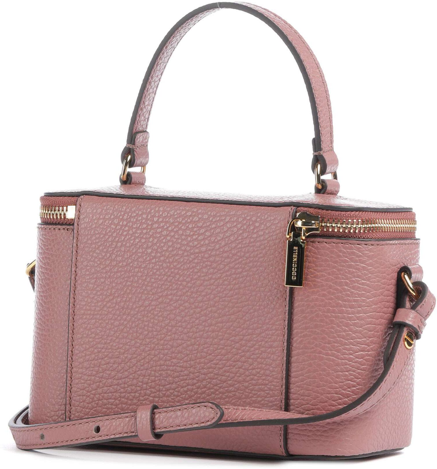 Coccinelle Beat Generation Umhängetasche aus Leder, pink