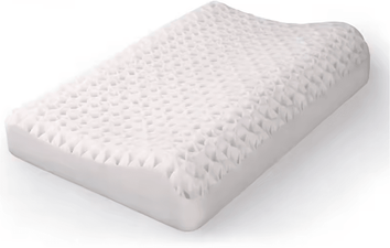 Inspire Essentials CerviGuard TPE Pectin Orthopedic Neck Pillow Washable Support Cushion 19.7 X 12.6 X 3.1 In (5.73 Lb) white