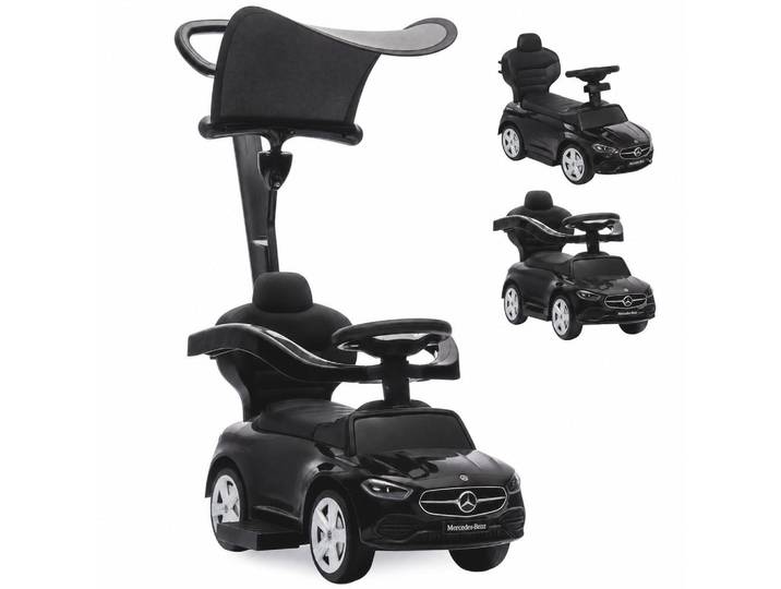 Aiyaplay Rutschauto Stahl Schwarz, Metall, 40x90x83 cm, Spielzeug, Kinderfahrzeuge