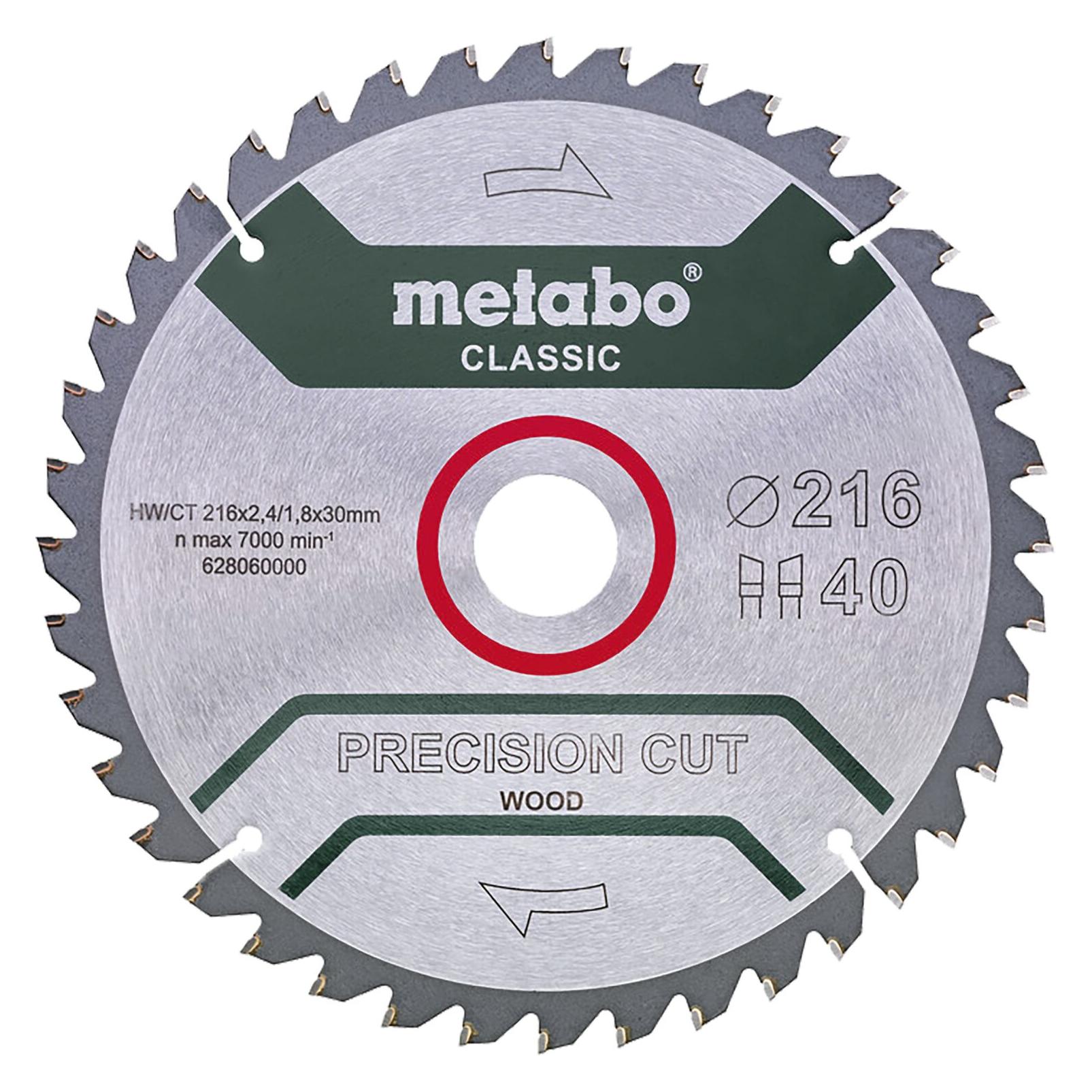 Metabo Kreissägeblatt HW/CT (628060000)