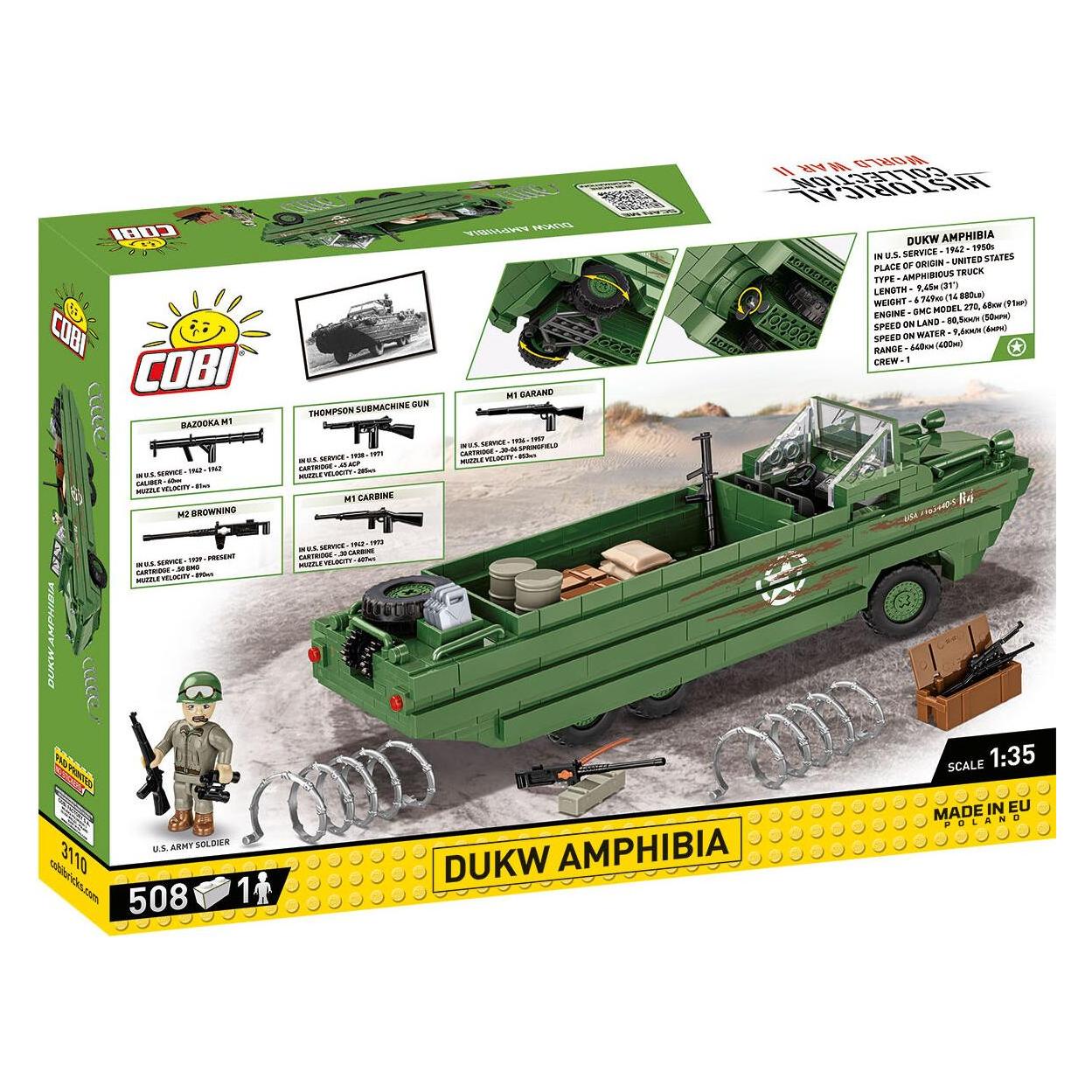 Cobi 3110 DUKW amphibia D-day (3110)