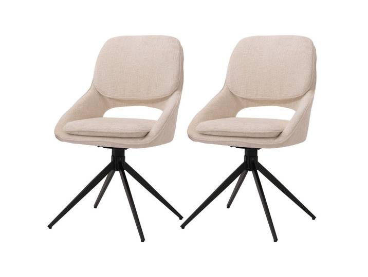 ESSZIMMERSTUHL Beige 2er-Set