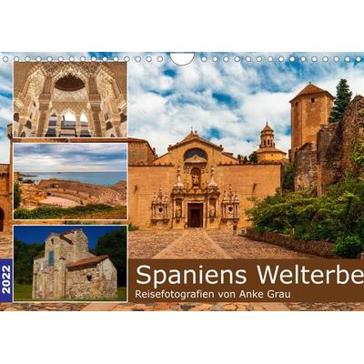 Spaniens Welterbe (Wandkalender 2022 DIN A4 quer)
