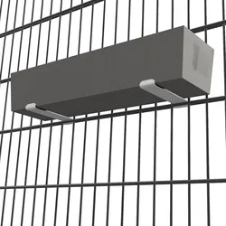 zauniversum® Zaunzubehör Smart Doppelstabzaun Blumenkasten Halterung Kastenhalter verzinkt