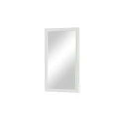 Spiegel  Paris , weiß , Glas,Aluminium,Holzwerkstoff , Maße (cm): B: 60,3 H: 99,5 T: 2.5