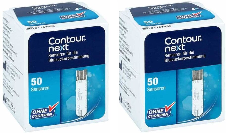 Contour Next Sensoren Teststreifen