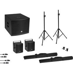 Omnitronic Molly 2.1 Aktives PA-Lautsprecher-Set inkl. Subwoofer, Bluetooth 20000836