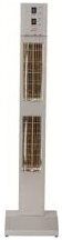 Burda Smart Tower Terrassevarmer, H:126 Cm, Grå