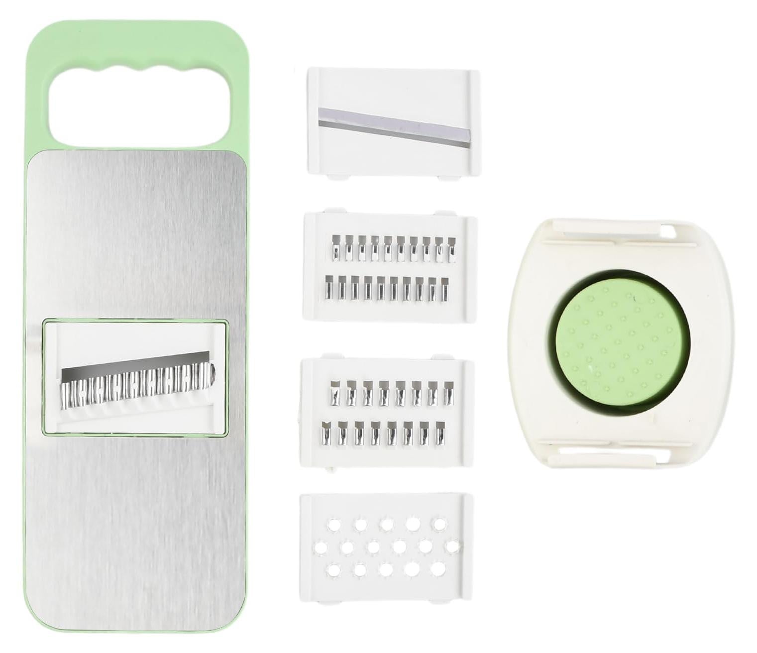Dripio Multifunctionele groenteschaaf van roestvrij staal, instelbare mandoline van 0,1 tot 8 mm