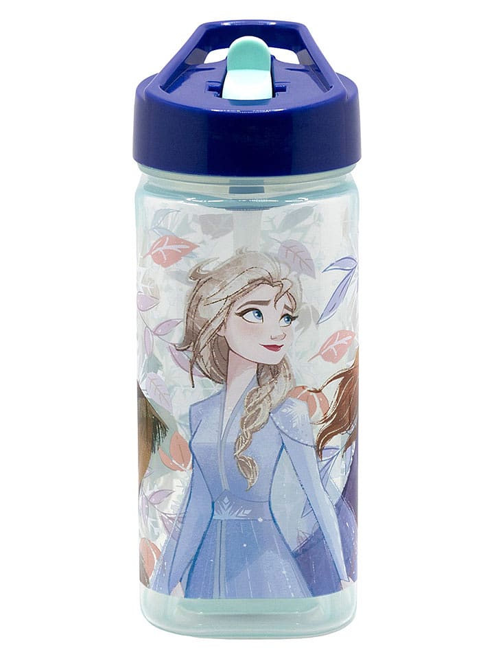 Stor Trinkflasche "Frozen" in Lila/ Bunt - 510 ml - onesize