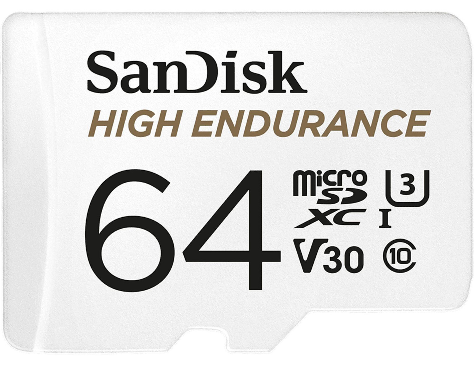 SanDisk High Endurance MicroSDXC UHS-I Class 10 geheugenkaart 64 GB