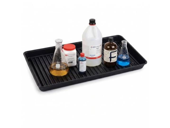 Eagle 1677B Eindämmung Utility Tablett, 91,4 cm Länge x 45,7 cm Breite x 5,1 cm Höhe, schwarz