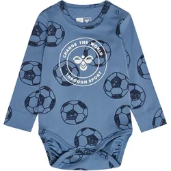 HUMMEL Hummel hmlBALL Body L/S Baby Langarmbody coronet blue  74