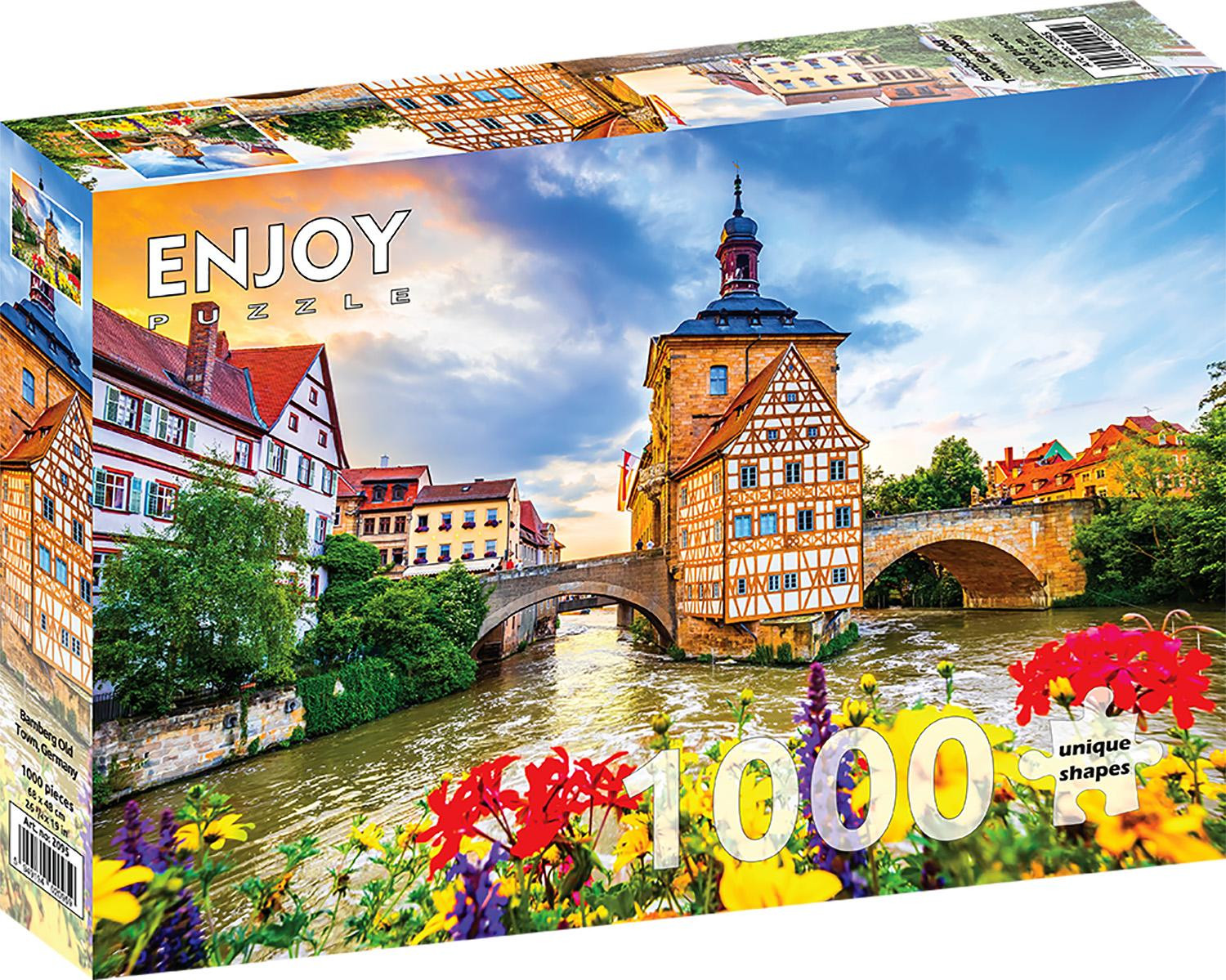 ENJOY Puzzel Altstadt van Bamberg Duitsland 1000 stukjes